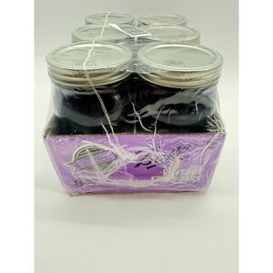 Sealed Ball Heritage Collection Purple Mason Jars - 100th Anniv QUART 6-Pack